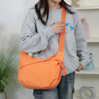 Sac bandoulière femme grande capacité multicouche — sac de voyage léger et pratique