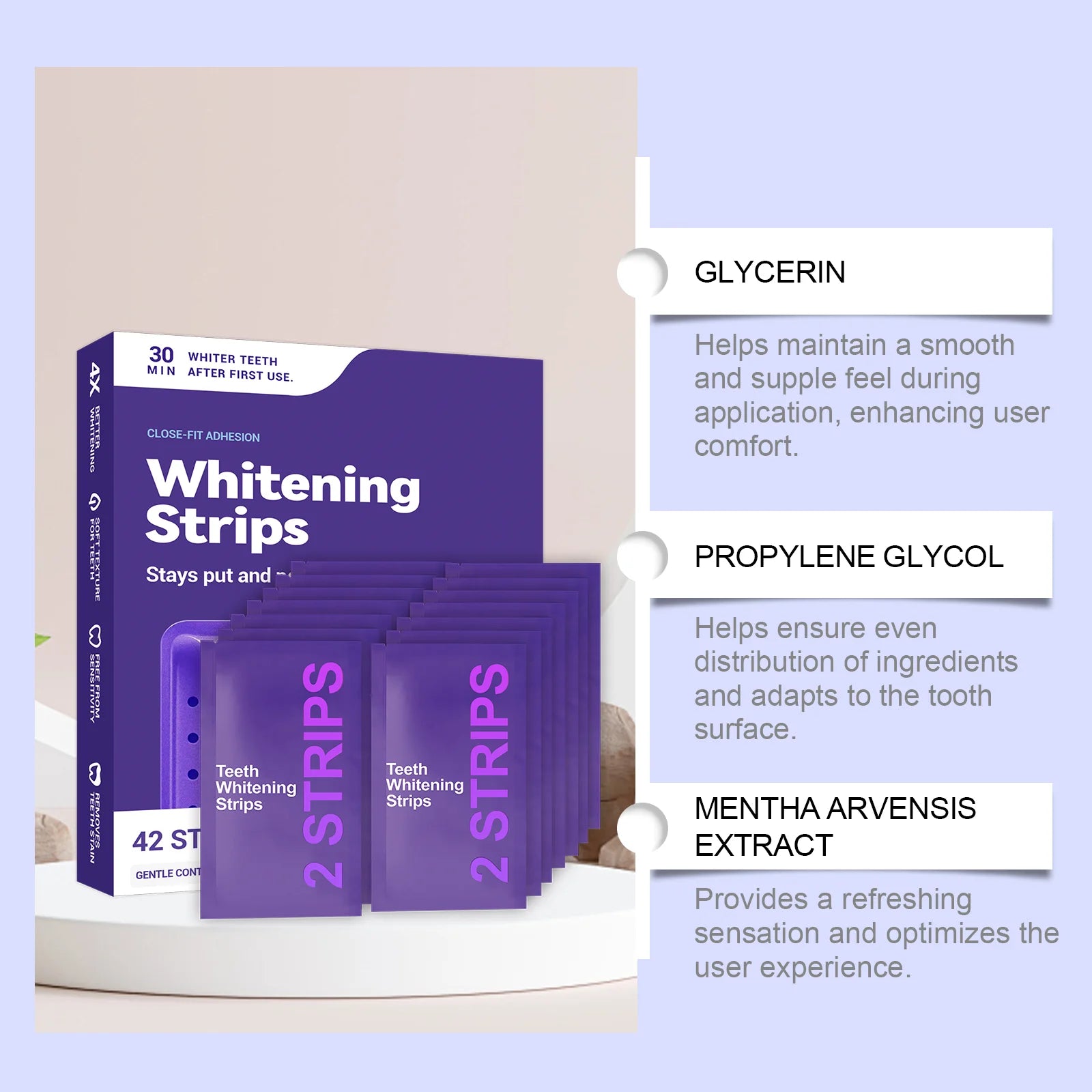 Gel Apaisant Violet pour Gencives Sensibles – Formule à Base de Plantes - 1 ACHETÉ = 1 OFFERT