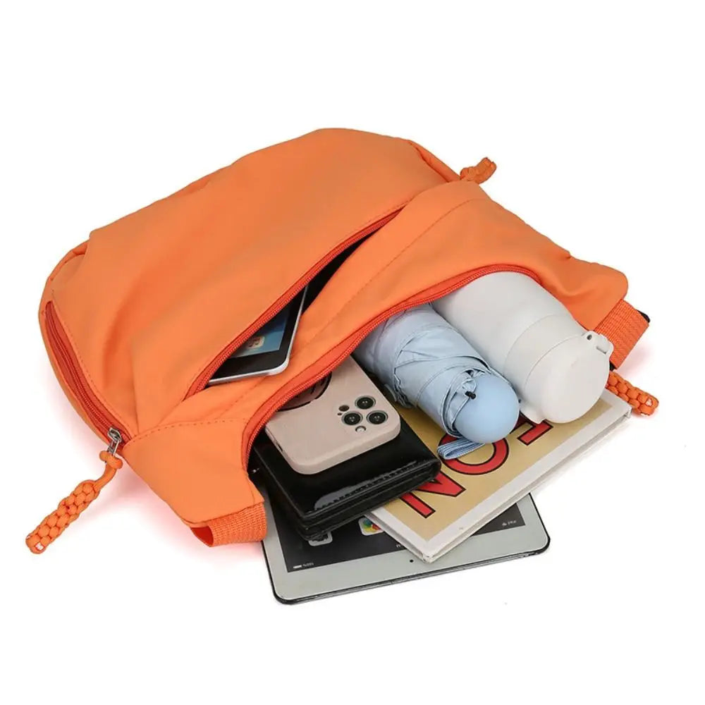 Sac bandoulière femme grande capacité multicouche — sac de voyage léger et pratique