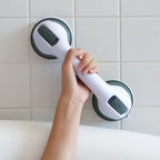 Barre d'appui à ventouse pour salle de bain - Livraison Offerte