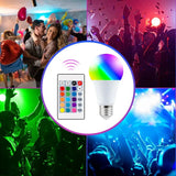 Ampoule LED 16 Couleurs avec Télécommande