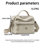 Sac Bandoulière Femme Grande Capacité en Nylon Imperméable
