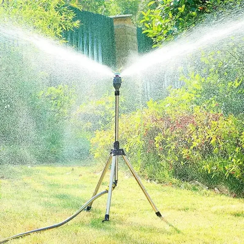 Arroseur Rotatif 360° sur Trépied – Arrosage Automatique Réglable pour Pelouse et Jardin