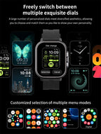 Montre intelligente connectée 2 en 1 avec écouteurs
