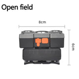 Lampe frontale à LED à cinq têtes