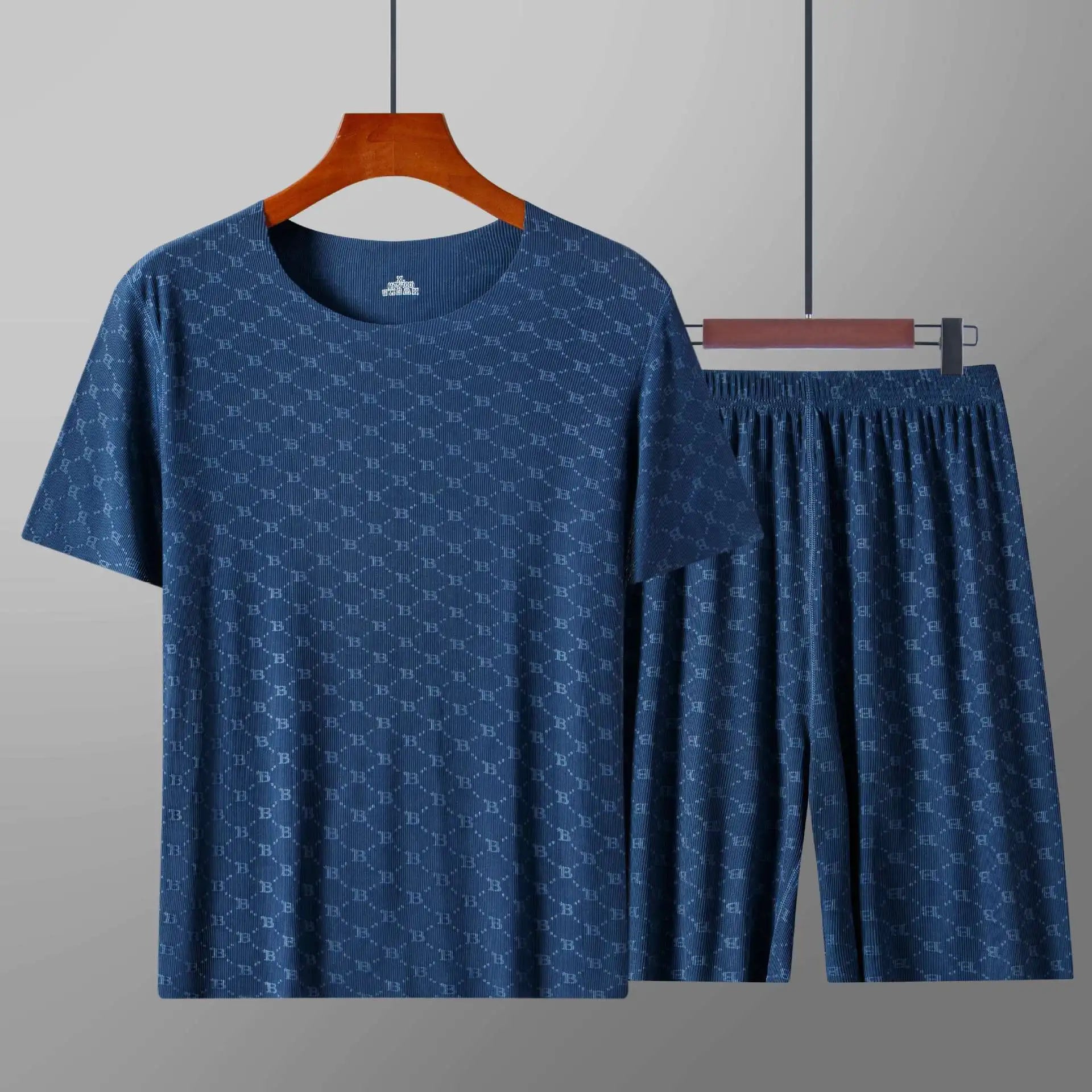 Pyjama Homme Été Respirant – 2 Pièces