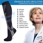 5 Paires de Chaussettes de Compression Anti Varices