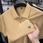 Men's Luxury 100% Cotton Polo Shirt - 23 Timeless Colors