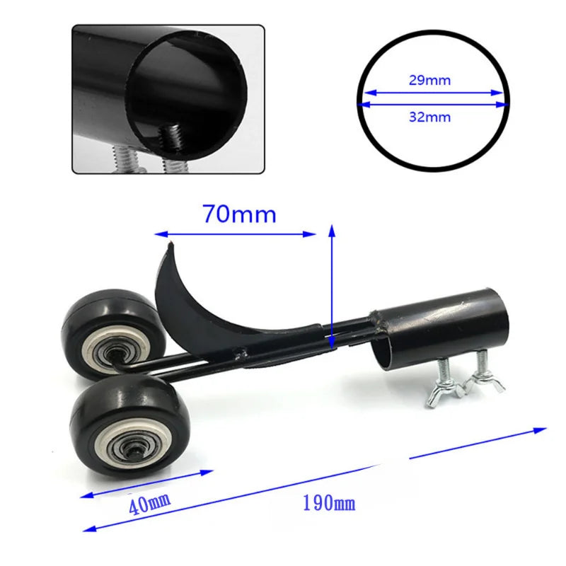 Désherbeur 2 en 1 à Roulettes - Sans Effort