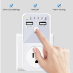 Prise Programmable avec Minuterie – Ports USB Intégrés