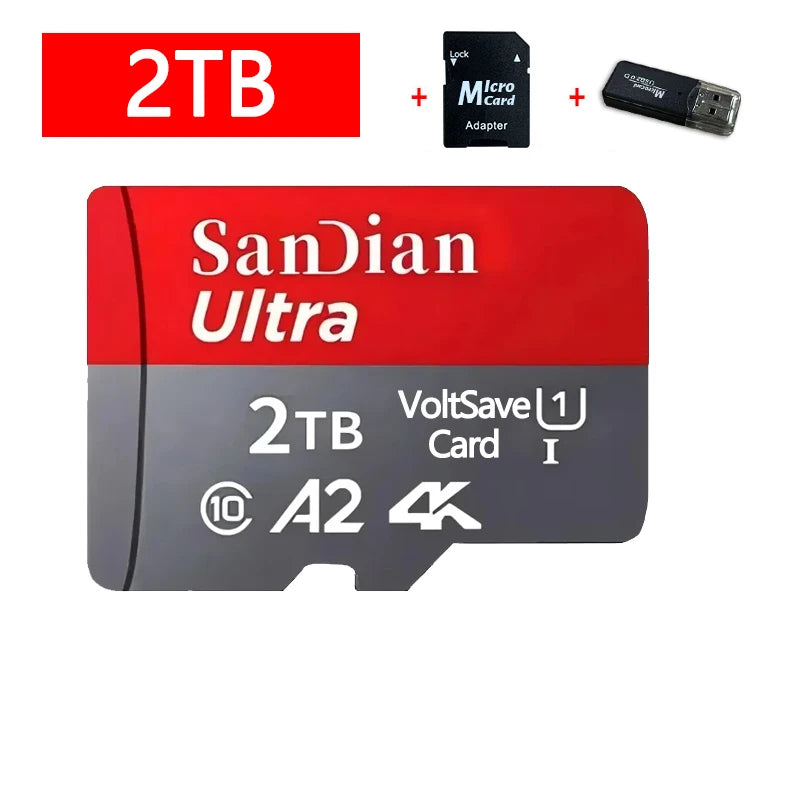 Micro Carte SD TF Flash + Adaptateur SD OFFERT - 128 GB à 2TB