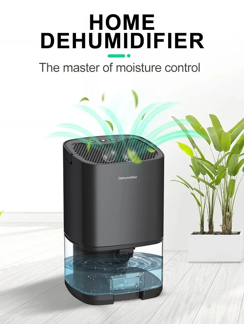 Déshumidificateur d'Air 2 en 1 Silencieux - Déshumifie & Purifie