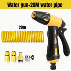 High-Pressure Washing Kit with Expandable Hose