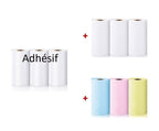 Wireless Thermal Mini Printer + 10 FREE Rolls