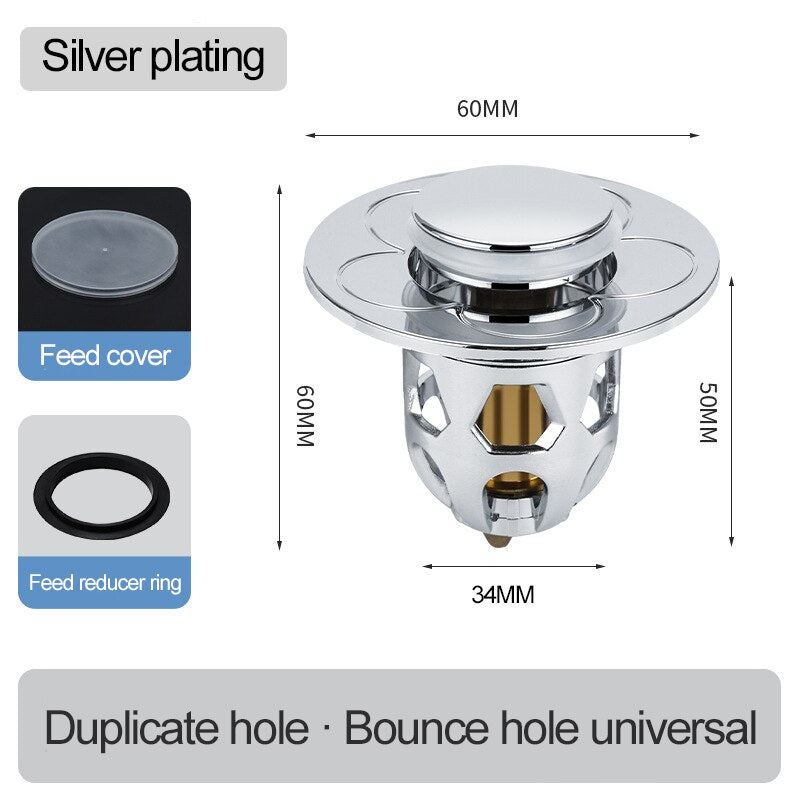 Bondes Universelles pour évier + 1 OFFERTE