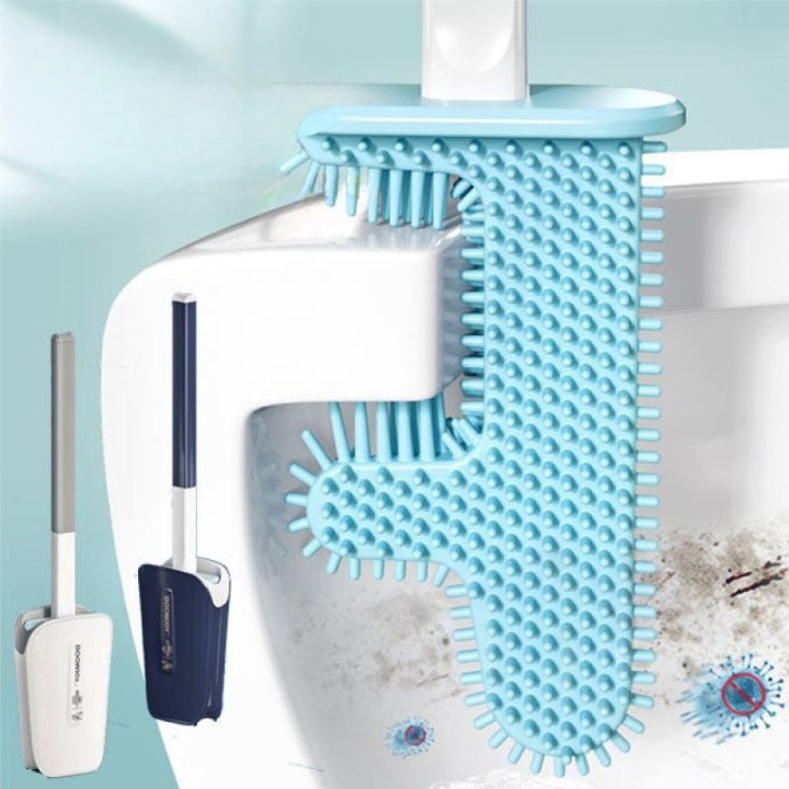 Brosse de Toilettes Anti Bactérienne Révolutionnaire