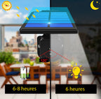 Lampe solaire d'extérieur ultra puissante