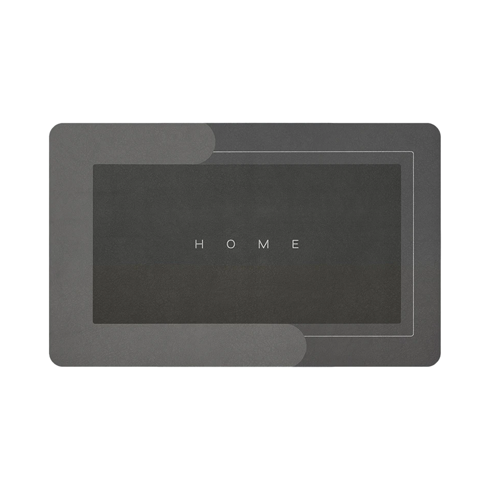 Ultra-absorbent and non-slip bath mat