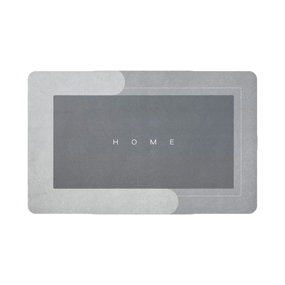 Ultra-absorbent and non-slip bath mat