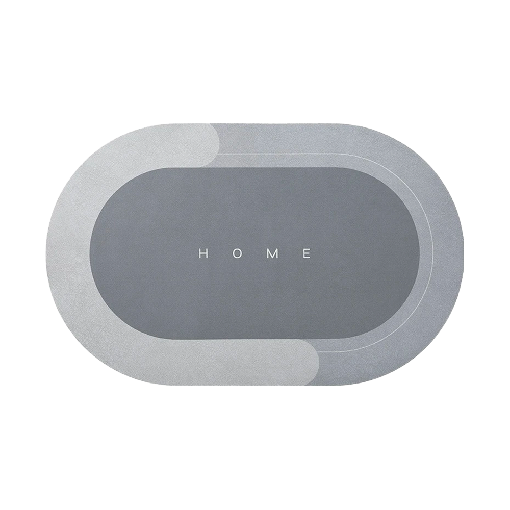 Ultra-absorbent and non-slip bath mat