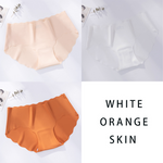Lot de 3 culottes sans coutures et élastiques