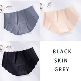 Lot de 3 culottes sans coutures et élastiques