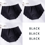 Lot de 3 culottes sans coutures et élastiques