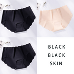 Lot de 3 culottes sans coutures et élastiques