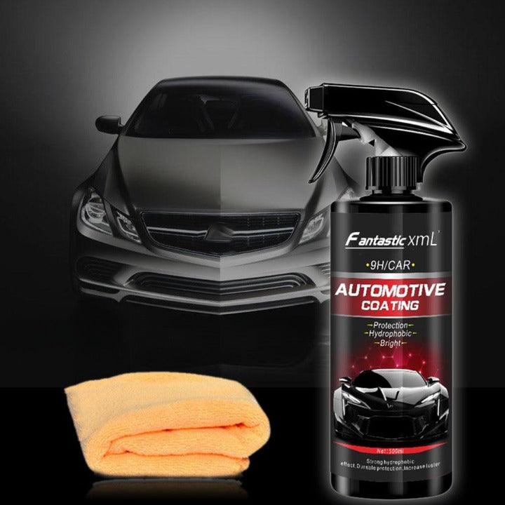 Spray Revêtement Céramique 3en1 Voiture - Protection Hydrophobe, Anti-Rayures, Brillance Durable