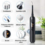 Détartreur dentaire électrique + Kit accessoires OFFERT