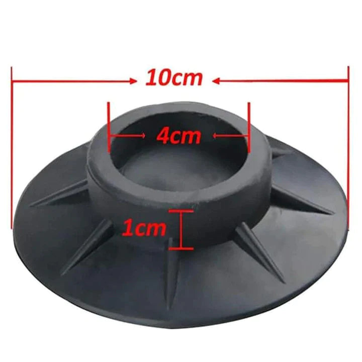 Lot de 4 Coussins anti-vibrations pour machine à laver