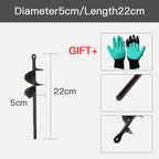 Drill auger + FREE Claw gardening gloves