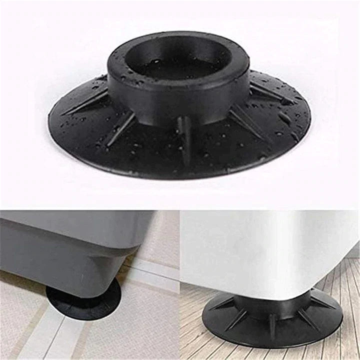 Lot de 4 Coussins anti-vibrations pour machine à laver