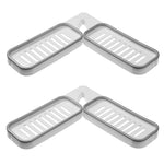 Étagère d'angle rotative de salle de bain