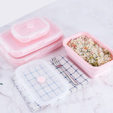 4x Boîtes pliables en silicone - Conservation alimentaire