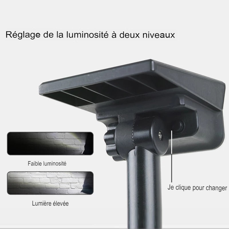 Lot de 2 Projecteurs LED solaire pour jardin