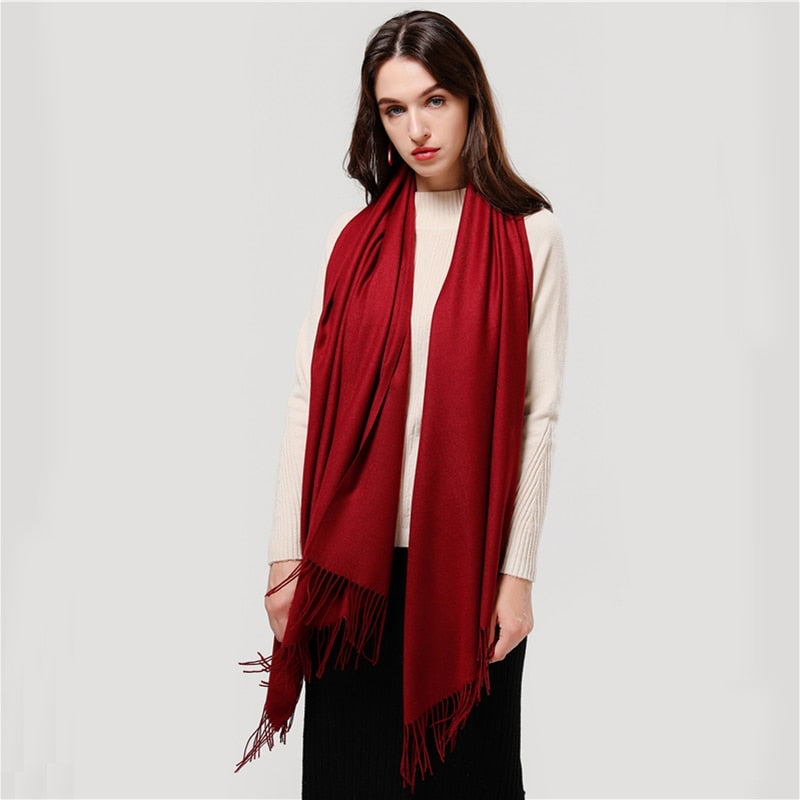 Foulard Doux Effet Cachemire