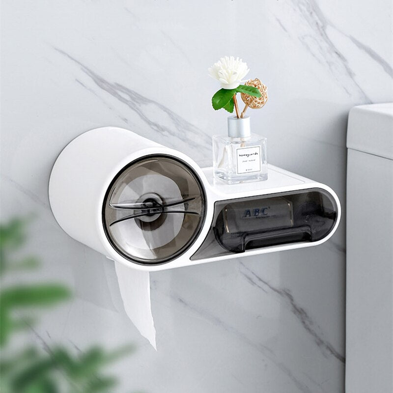 Porte-papier Hygiénique et Multifonctionnel