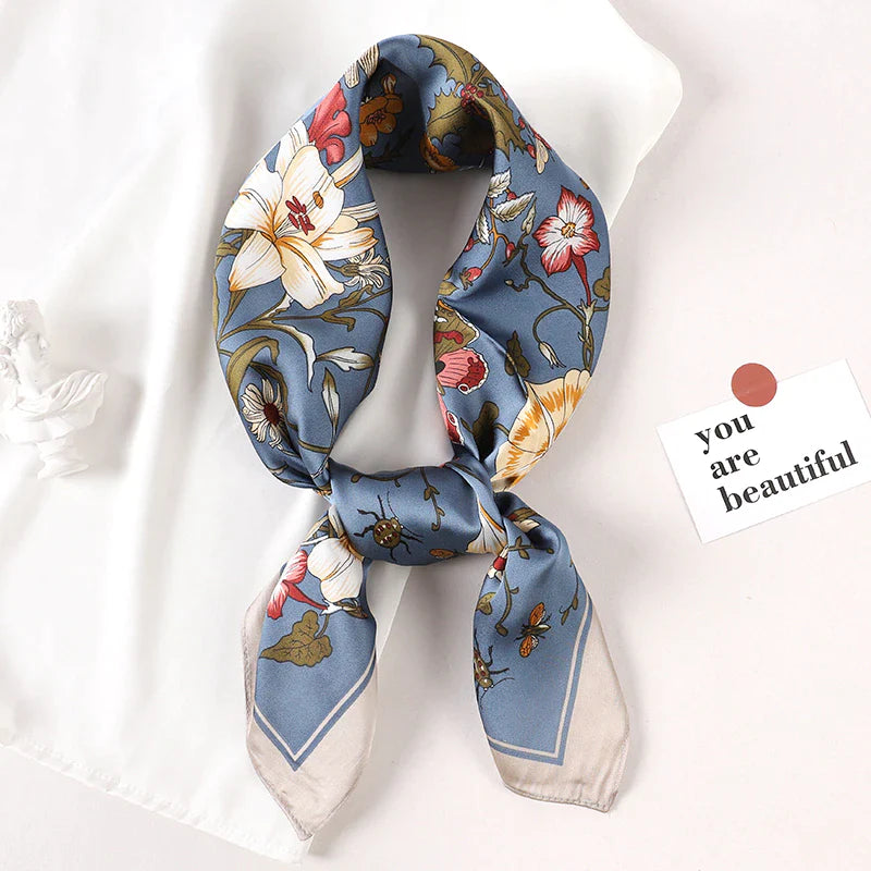 Foulard en soie - Différents imprimés