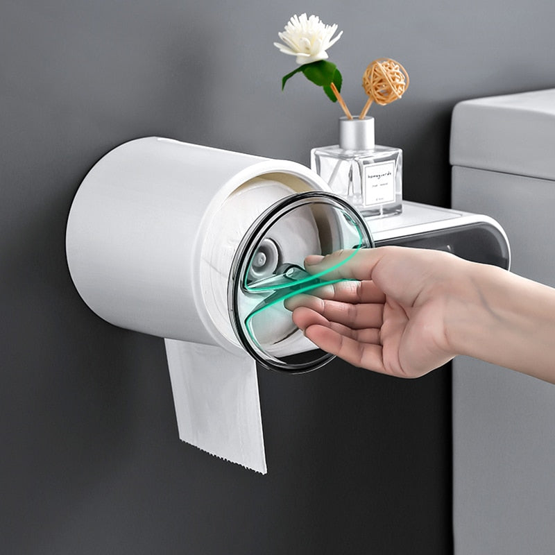 Porte-papier Hygiénique et Multifonctionnel