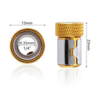 6X Embout Tournevis Magnétique Anneau Amovible