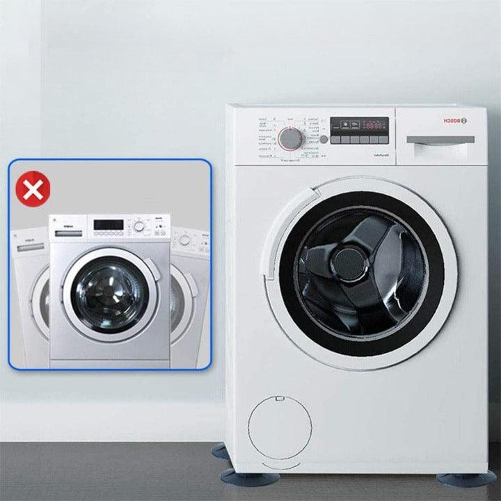 Lot de 4 Coussins anti-vibrations pour machine à laver