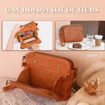 Sac à bandoulière en cuir PU souple