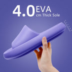 Ergonomic wedge slippers