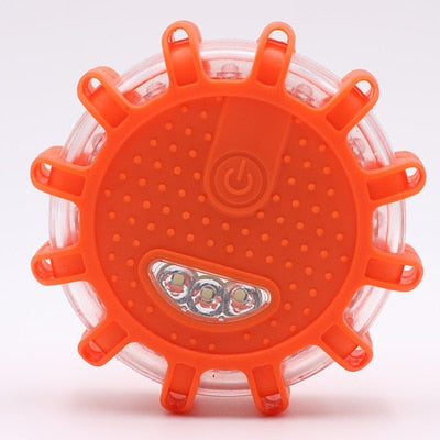2x Emergency Magnetic Warning Lights