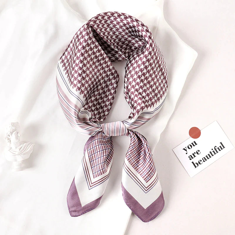 Foulard en soie - Différents imprimés