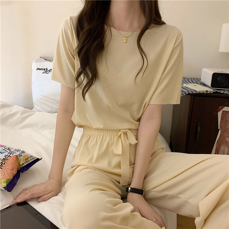 Ice silk pajamas