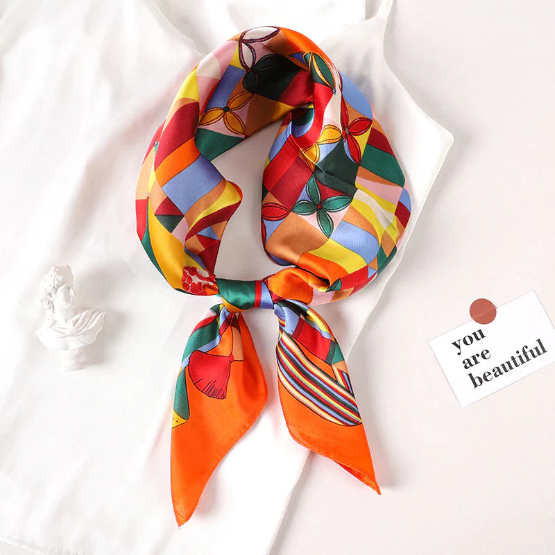 Foulard en soie - Différents imprimés