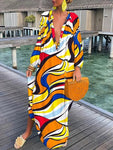 Robe de plage élégante bohème - Motifs
