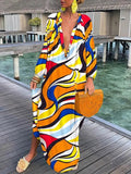 Robe de plage élégante bohème - Motifs